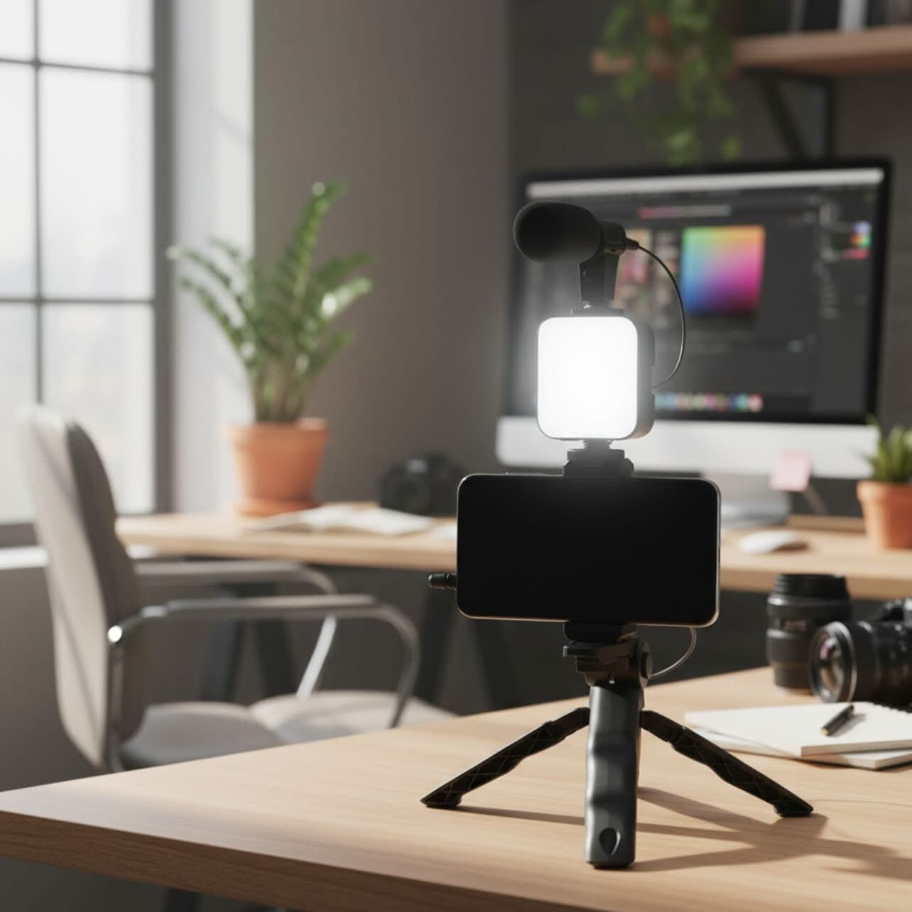 Smartphone & Camera Vlogging Studio Kits